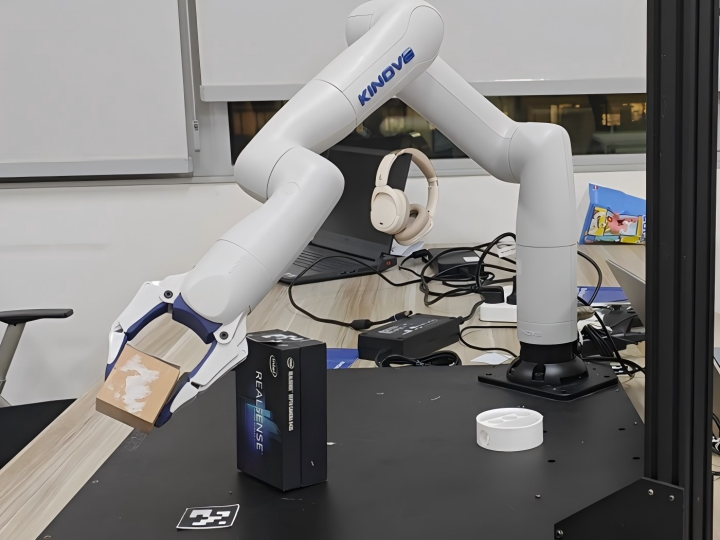 Efficient Path Planning and Grasping for a Robotic Arm Using RRT